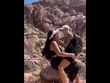Caught pleasuring my girlfriend on the mountain trail