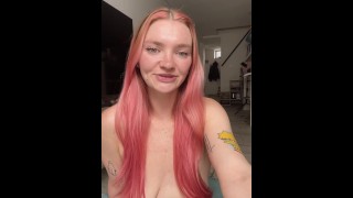 Femdom Dick Slapping with Cum Countdown