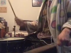 parents moaning in the other room while i'm playing drums 10