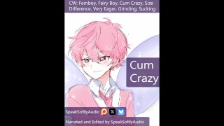HBP Cum Crazy Fairy Femboy Twink è desideroso di mangiare il tuo carico M/A