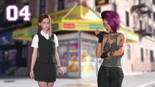 L’été dans la ville # 4 • Gameplay de roman visuel lesbien [HD]
