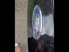 Little Pee Squirt while Test driving a Ford