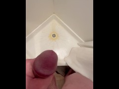 Golden Shower?!?! Too much pre workout need to hydrate.