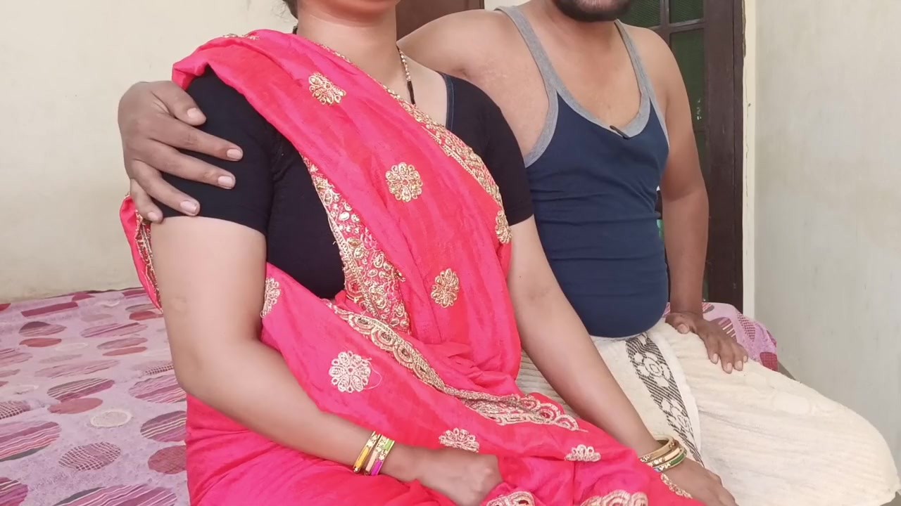 Indian village Newly married housewife enjoy her husband in hard-core sex  and sucking dick in mouth