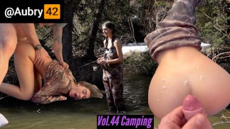 Camping with cute teen Aubry Babcock loves rough sex Vol. 44