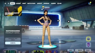 Fortnite Nude Mod geïnstalleerde gameplay Jules Naked Skin Gameplay [18+] Volwassen mods