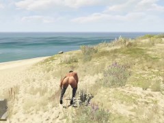 GTA V Nude Mod Gameplay Stripper 2 Skin [18+] Free play And Animation Replay