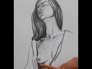 How to Draw Figure #art #drawing #portrait #sketch #figure #poses=