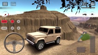 オフロード運転砂漠のゲームプレイ