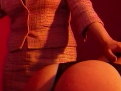 Experiencing a surge of intense sensations, two attractive individuals willingly submit to a dominat