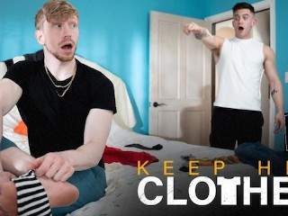 Creepy Muscle Jock Caught Wearing Stepbrother's Cum Filled Socks - Jesse Stone, Trevor Brooks