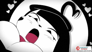 História animada de Minha e Dash Challange Hentai Animada 4K 60Fps