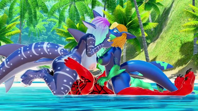 3-Way with Two Sexy Sharks VR