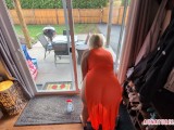 4K Transparent See Through Window Cleaning With Big Booty