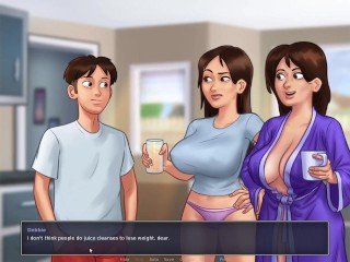 Прохождение секс-игры Summertime Saga и секс сцены часть 5 [18+]