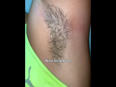 Sweating with Me in a Bike Ride! Stinky Feet, Sweat Armpits, and Wet Tongue Fetish.