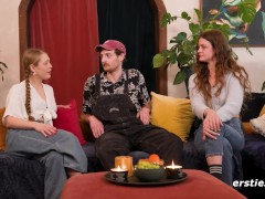 Ersties - Two Couples Get Together To Enjoy Each Other Sexually