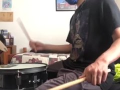 parents moaning in the other room while i'm playing drums 13