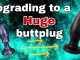 Training Zero Femdom Butt Plug Upgrade! Anal Prostate Fisting Bondage BDSM Pegging Real Homemade