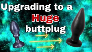Training Zero Femdom Butt Plug Upgrade! Anal Prostate Fisting Bondage BDSM Pegging Real Homemade