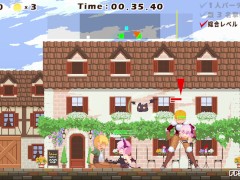 【#Attack it! Devil legion(体験版)実況】サキュバス等モンスター娘達を進行させて大乱交バトル！(逆レドットアニメーションエロゲー) - Screenshot 4 of 16 - 同人エロゲ