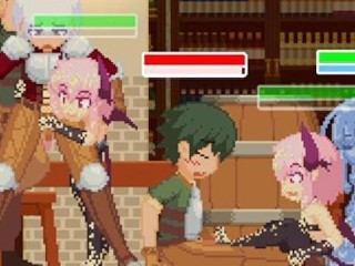 [jogo Hentai Jogo De Animação De Pixels De Garotas Monstros Como Súcubo