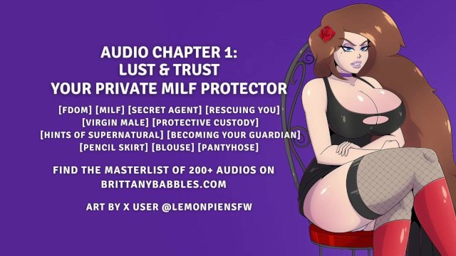 Audio 1: Lust and Trust - Your Private MILF Protector
