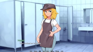 Hot Femboy Gets Fucked In Ass By A Customer In A Coffee Shop (w/ Voice Acting) | Hazelnut Latte pt.2
