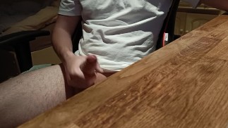 Белая рубашка, белая жидкость!