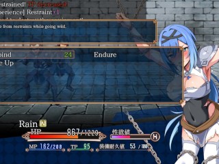 Nightmare Knight - Blue Hair Paladin BDSM Battle
