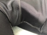 Swollen dick pulses in shorts