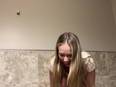 SQUIRTING AT MY MOMS EYE DOCTOR APPOINTMENT - Screenshot 6 of 16 - Girl Masturbating