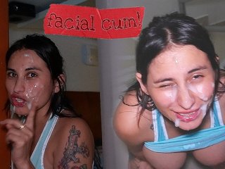 Screen Capture of Video Titled: follando en las ESCALERAS DEL EDIFICIO, tu leche en mi cara