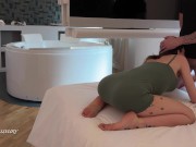 Preview 1 of Horny StepMom with a Sexy Ass Fucks her StepSon-(Creampie)