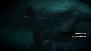 Rise of the Tomb Raider Nude Game Play [Part 07] New 2024 Hot Nude Sexy Lara Nude version-X Mod