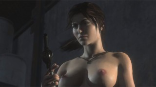 Rise of the Tomb Raider Nude Game Play [Часть 08] Новая 2024 горячая обнаженная сексуальная Лара Обнаженная версия-X Mod