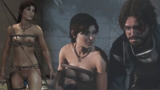 Rise of the Tomb Raider Nude Game Play [Часть 10] Новый мод 2024 года Hot Nude Sexy Slight Jiggly Lara