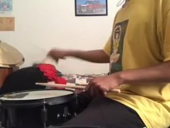 parents moaning in the other room while i'm playing drums 39