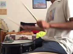 parents moaning in the other room while i'm playing drums 43