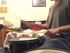 parents moaning in the other room while i'm playing drums 52