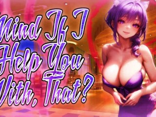 [F4M] | the Hot Catgirl Secretary needs to "assist" you in some Important Matters [lewd ASMR]