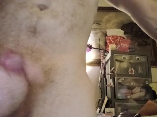Moaning and Cum Announcement Solo Male