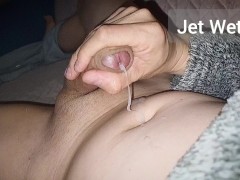 Super horny big cumshot jacking off wanking