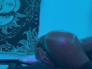 Ebony Plays with Toy