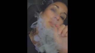 Smoking weed and horny for cock and pussy