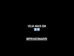 Martina fumando maconha tomando leitinho na cara