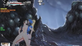 PURE ONYX - Chica gótica caliente peleando desnuda