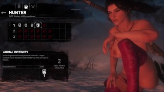 Rise of the Tomb Raider Nude Game Play [Part 05] New 2024 Hot Nude Sexy Lara Nude version-X Mod