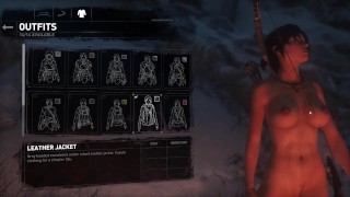 Rise of the Tomb Raider naakt spel [Deel 06] Nieuwe 2024 Hot naakt sexy Lara naakte versie-X Mod
