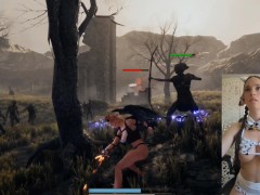 🤍Cute Cow Girl Plays Sexy Succubus Game 🐮 Time To Milk The Enemy And Claim My Prize ⚔️😈